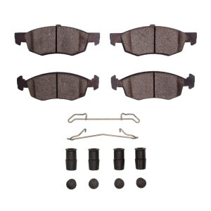 Dodge Vislon Brake Pads - Front - R1 Concepts - Ceramic - `15-`18